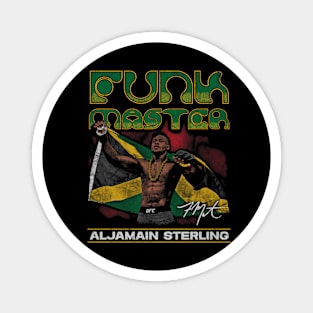 Aljamain Sterling Funk Master Grunge Magnet